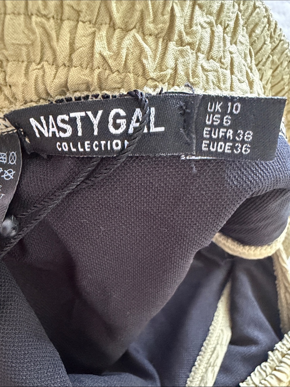 NWT Nasty Gal High Waisted Bikini Bottoms 6 - Picture 4 of 4